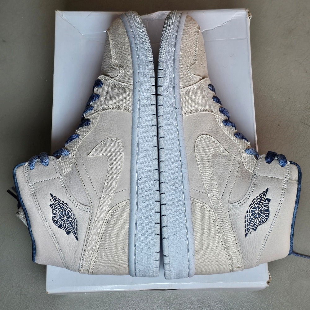 Nike Air Jordan 1 Mid SE Sanddrift Midnight Navy DM9126-104 Womens Size 9.5